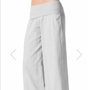 HardTails White Linen Pants